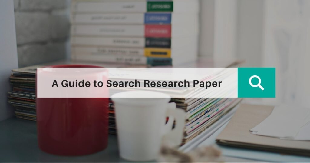 A Guide to Search Research Paper